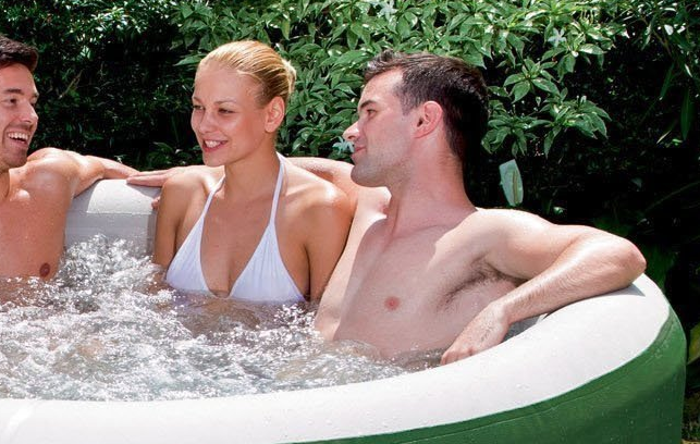 best of In pictures Fucking a hot tub