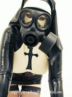 Fart fetish gas mask
