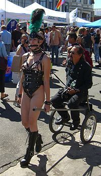 Examples of bdsm play party apparel