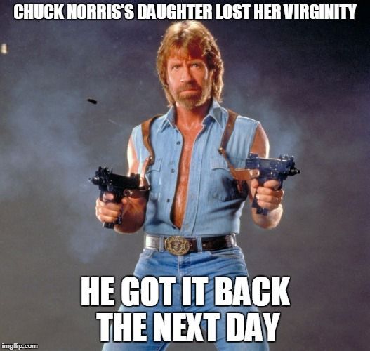 best of Lost his norris virginity Chuck