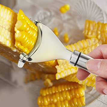 Corn cob stripper electric