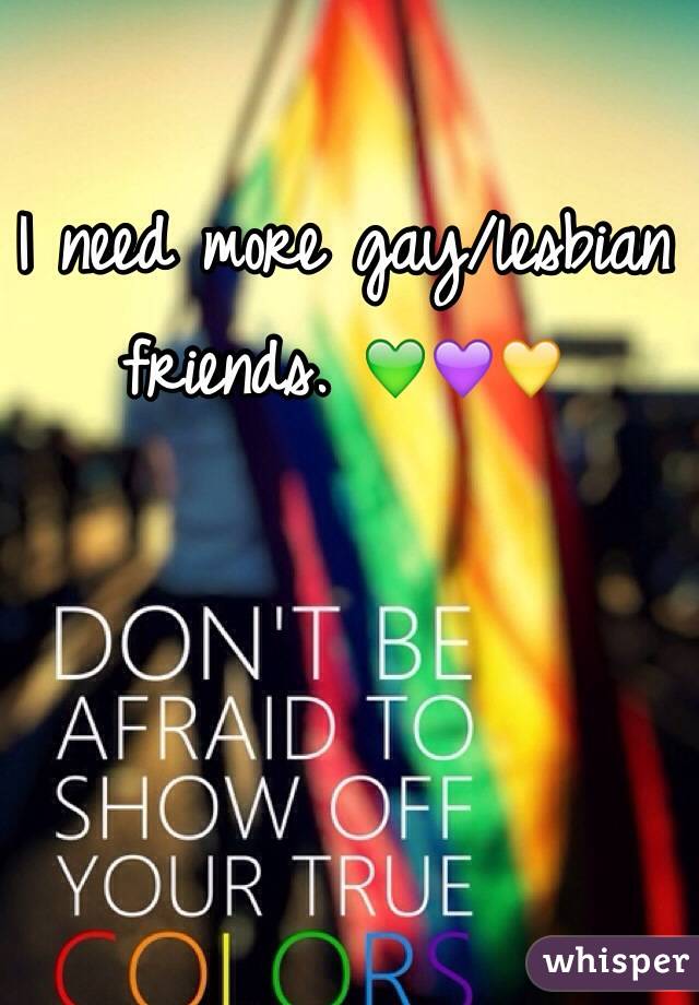 Young B. reccomend Friendship gay lesbian