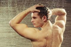 Really young gay men in the shower