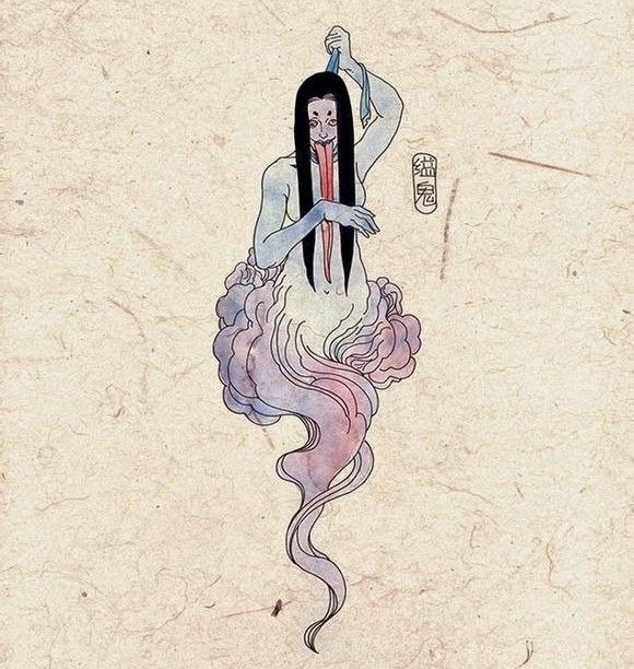 Asian ghost spirits