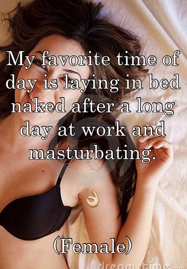 Female masturbate times a day