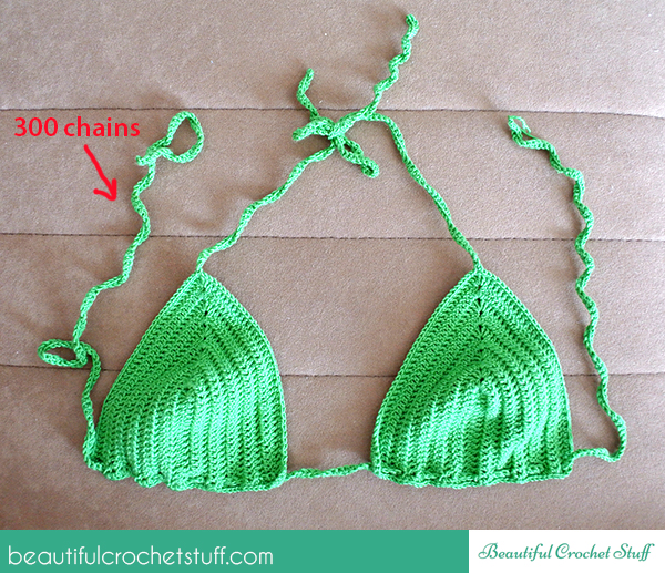 Crochet bikini instructions