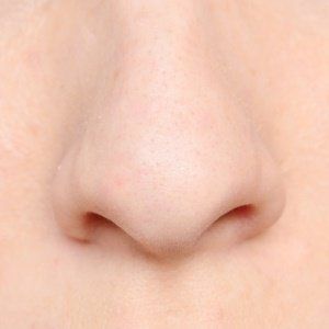 Pinch nostrils oral sex