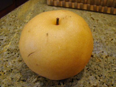 Asian calorie in pear