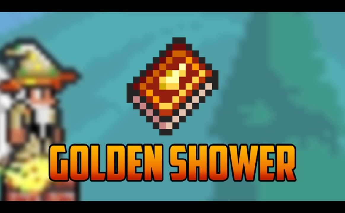 First golden shower