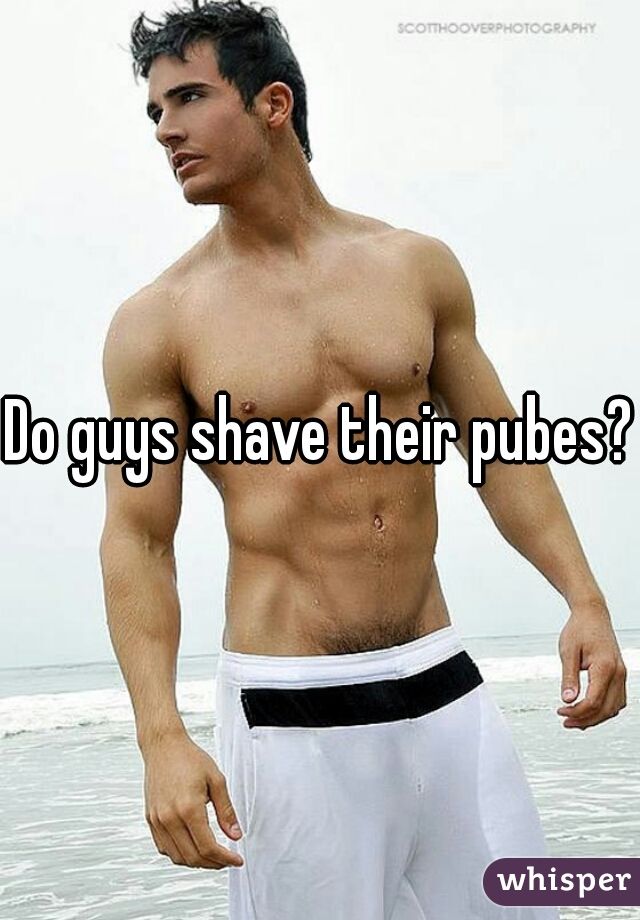 Should guys shave their dick