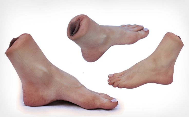Bizarre foot sex