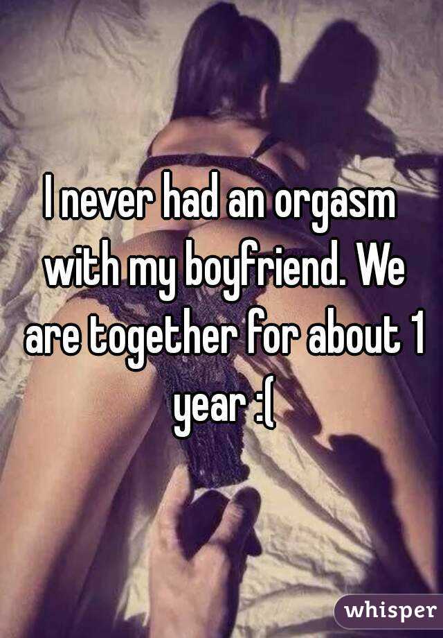 Had never orgasm