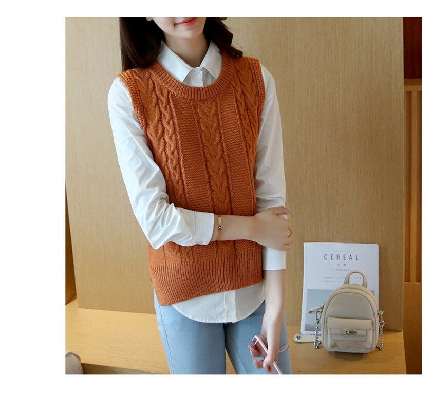 Asian knitted vests