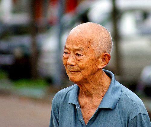 Asian old men