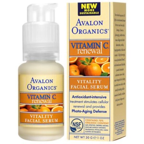 Avalon active organics vitamin c vitality facial