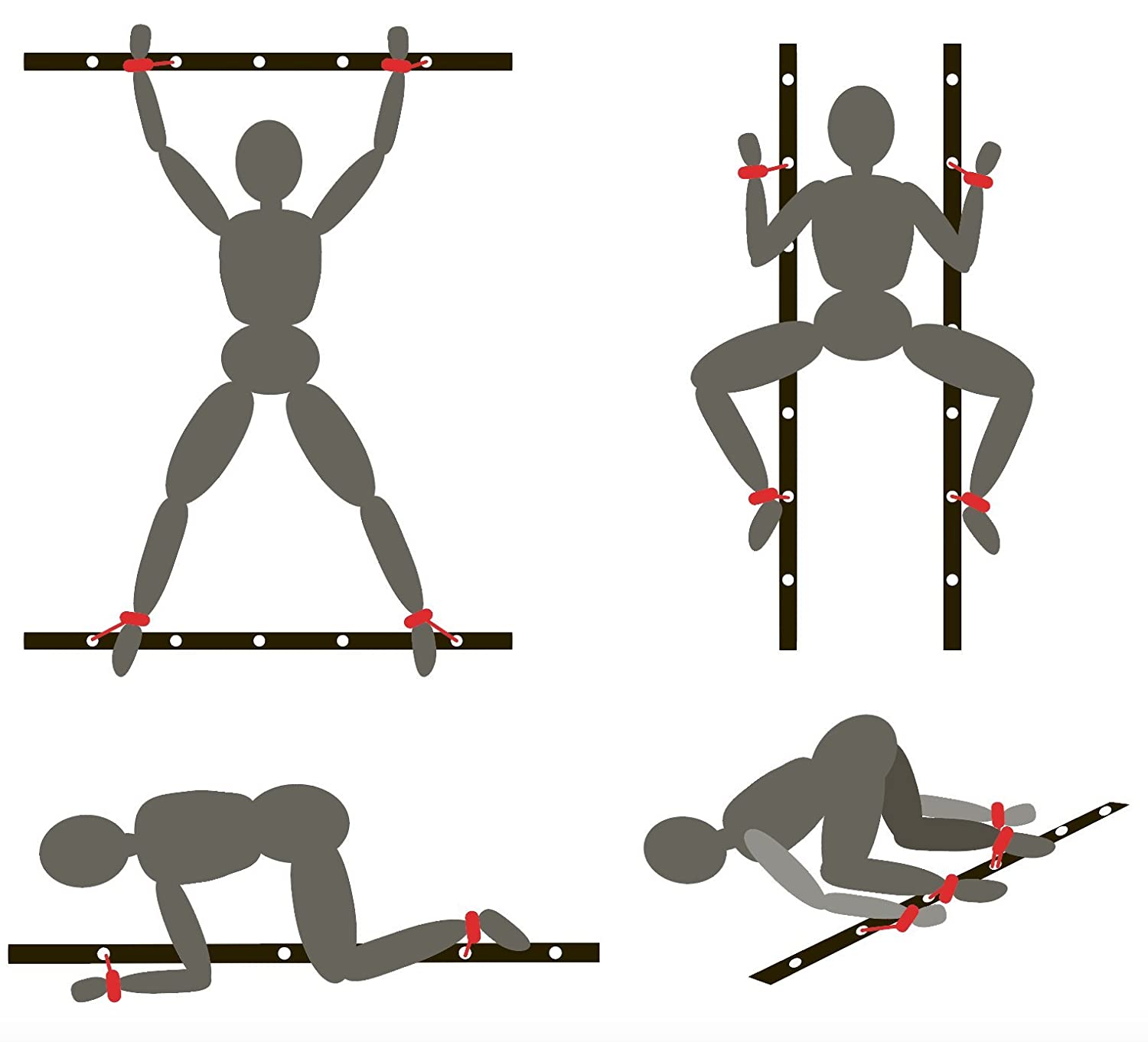 Bedroom bondage positions pics