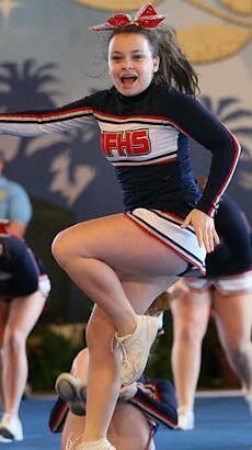 Actual cheerleader upskirt pics