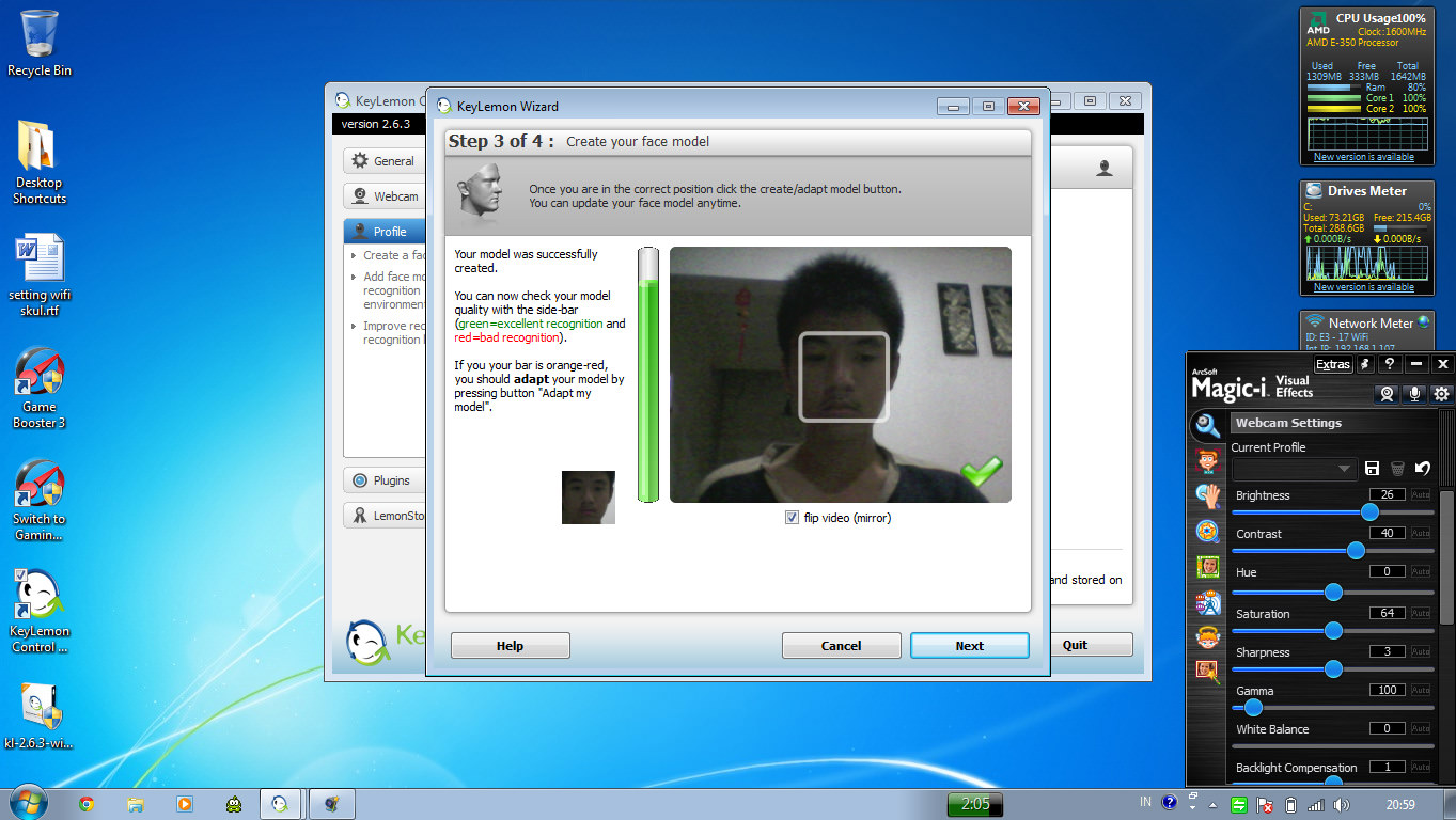 best of Recognition for Facial webcam software
