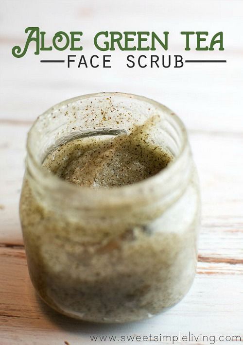 Homemade facial scrub recipe