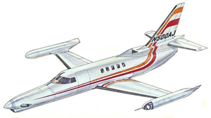 Hustler 500 turboprop airplane
