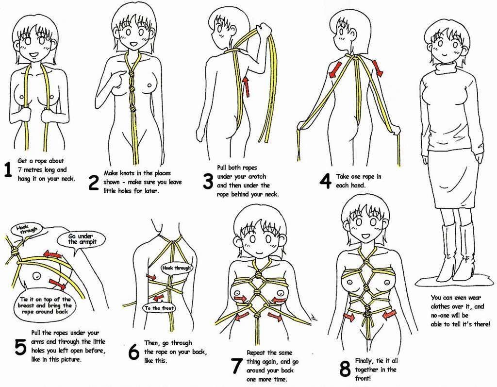 Merlot reccomend Japaneze bondage instructions
