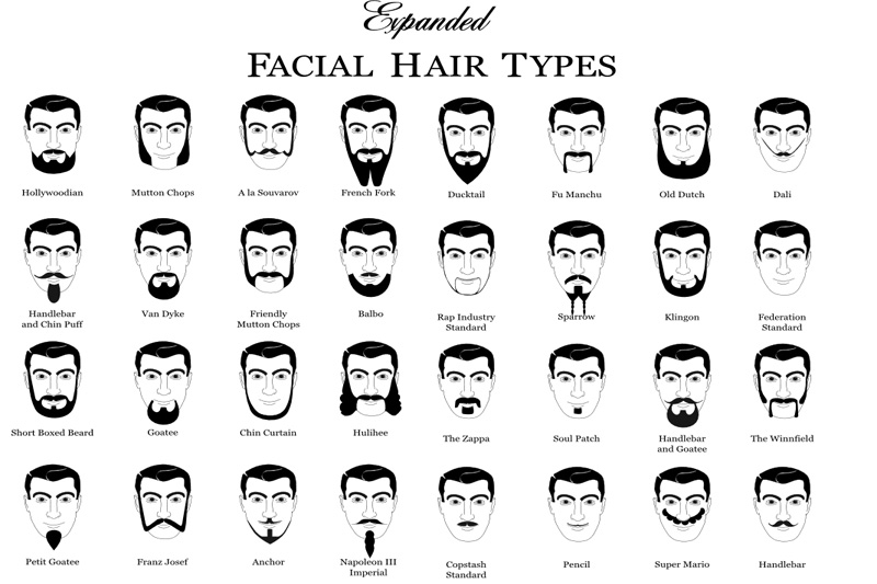 Sneak reccomend List of facial types
