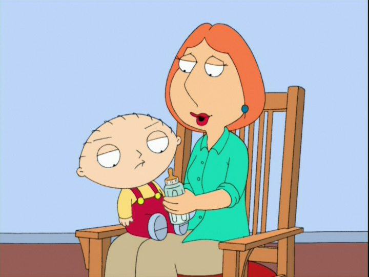 Lois kills stewie boob squeeze