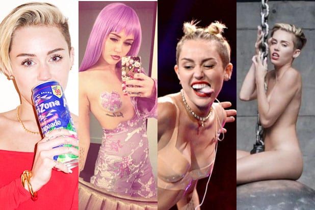 New N. reccomend Miley cyrus half way naked photo