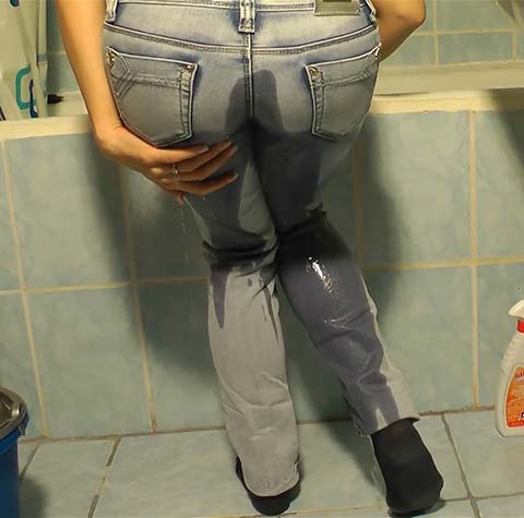 best of Jeans videos her Pissing only