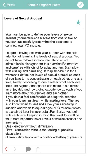 Tips to the femal orgasm