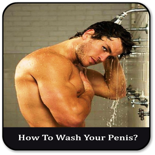 Washing your penis in the shower